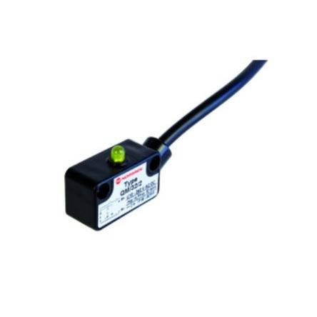 Jazýčkový spínač, řada: QM/34 IP66 240V ac Norgren Indikátor LED