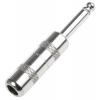 Switchcraft Konektor jack, Kabel, Monofonní, Pájecí Vnější, 6.35 mm 2 barva Přírodní, orientace těla: Rovný, materiál