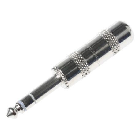 Switchcraft Konektor jack, Kabel, Stereo, Pájecí Vnější, 6.35 mm 1 barva Přírodní, orientace těla: Rovný, materiál