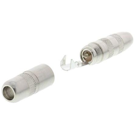 Switchcraft Konektor jack, Kabel, Monofonní, Pájecí Vnitřní, 6.35 mm 2 barva Přírodní, orientace těla: Rovný, materiál