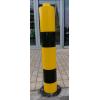 Ochrana proti nárazu, Černá, Žlutá, délka: 1.2 m, průměr: 105 mm, šířka: 1.2m Addgards