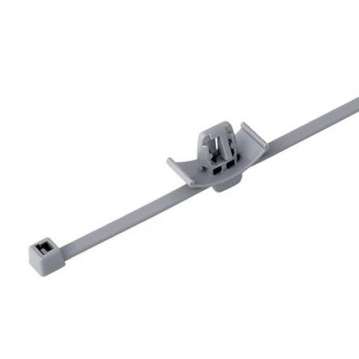 Stahovací páska Nerozpojitelné 156-00446 T50RFT62X122HR-PA46-GY 202 mm 4.6mm Šedá Polyamid HellermannTyton