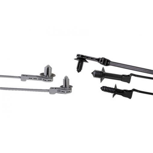 Stahovací páska Nerozpojitelné 157-00171 T50ROSFT6SO12.5B-PA66HIRHSUV-BK 215.9 mm 4.7mm Černá Polyamid HellermannTyton