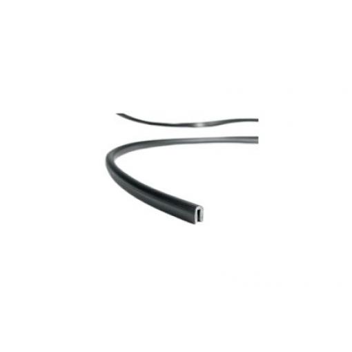 Kanál - rohová krytka Polyvinylchlorid, řada: RA1BK HellermannTyton 5.6 mm 2.4mm