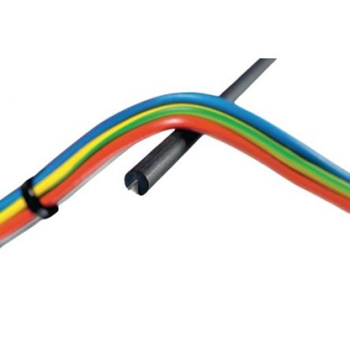 Ochranná lišta hran Polyvinylchlorid, řada: PS1BK HellermannTyton 3.2 mm 0.6mm