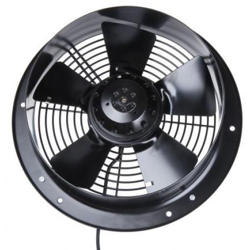 ebm-papst Axiální ventilátor, řada: W4S250, průtok vzduchu: 870 m³/h 72 W 230V ac 530 mA IP44 320 mm 85mm 85 mm