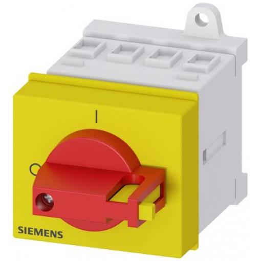 Siemens Oddělovací (hlavní) vypínač, rozsah: 3LD 4pólový Lišta DIN IP40 16 A 7.5 kW