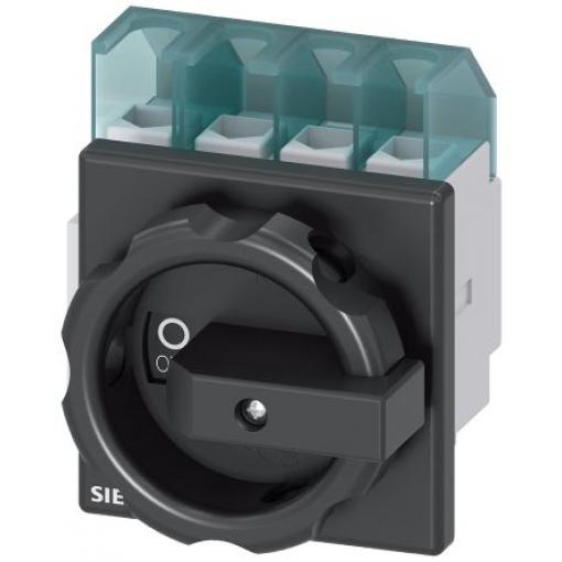 Siemens Oddělovací (hlavní) vypínač, rozsah: 3LD 4pólový Pevný IP65 25 A 9.5 kW
