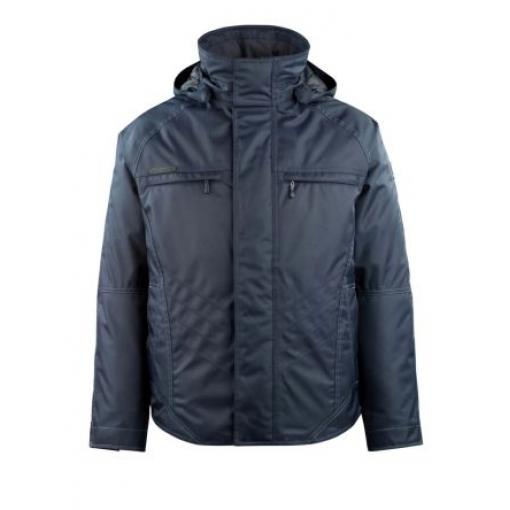 Mascot Workwear Zimní bunda Unisex, SC: M, Tmavě modrá Odolné proti větru, Vodotěsný, řada: 12135 FRANKFURT EN 343 3/1,