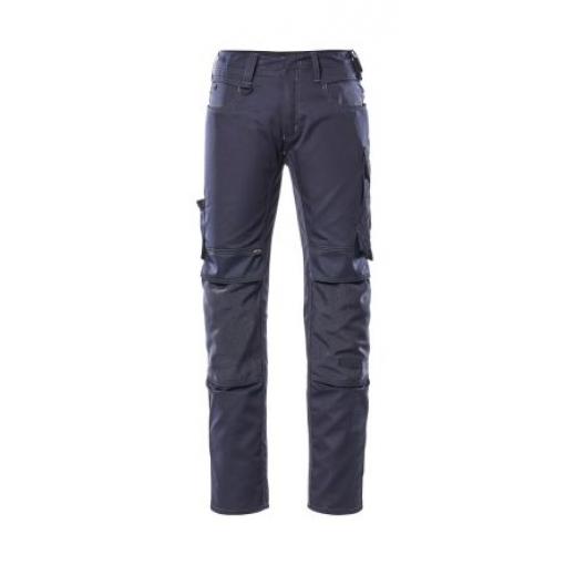 Mascot Workwear Kalhoty Unisex No, SC: 41 in velikost 41 in v pase, délka nohavice 82cm, Tmavomodrá, řada: Mannheim