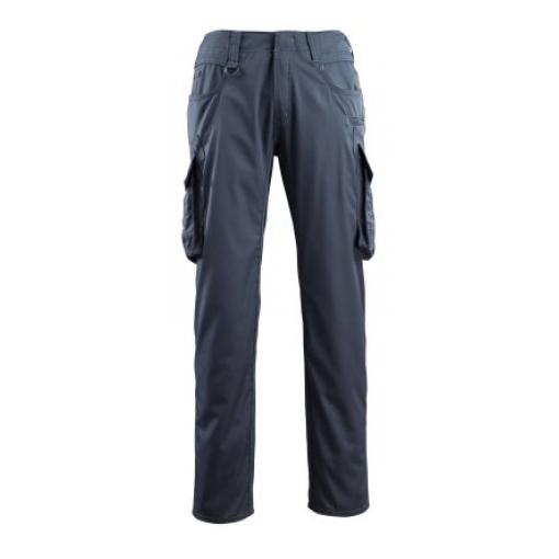 Mascot Workwear Kalhoty Unisex No, SC: 37 in velikost 37 in v pase, délka nohavice 82cm, Tmavomodrá, řada: Ingolstadt