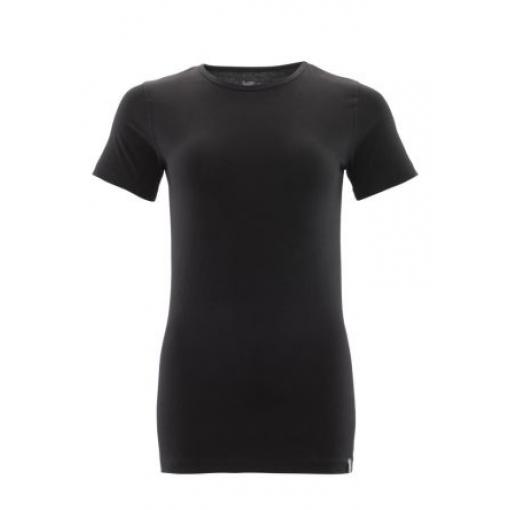 Mascot Workwear Tričko No, Černá, Organická bavlna, řada: 20392 Krátké XL