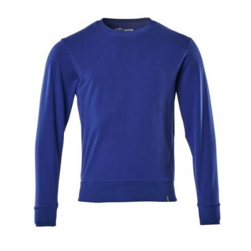 Svetr Muži, SC: L, SC: 160 to 165 mm, Modrá, Organická bavlna Přetažení Mascot Workwear, řada: 20484, EUR: 410 to 420 mm