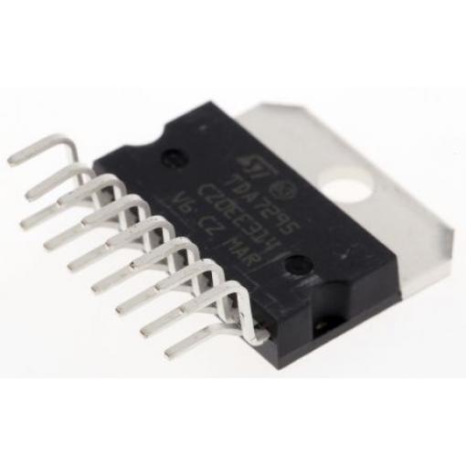STMicroelectronics Třída A-B Audio zesilovač TDA7295 80W Audio, Multiwatt, počet kolíků: 15 kolíkový 70 °C, počet