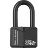 ABUS Visací zámek S klíčem Stejné klíčování Odolnost vůči povětrnostním vlivům, Ocel Venkovní 11 mm třmen, Černá 62.5 mm