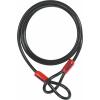 ABUS Bezpečnostní kabel, Lano se dvěma smyčkami, průměř řetězu: 12 mm, Ocel, délka: 120 cm