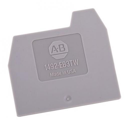 Koncový blok, řada: 1492 Allen Bradley, Koncový uzávěr, pro použití s: 1492-W4TW