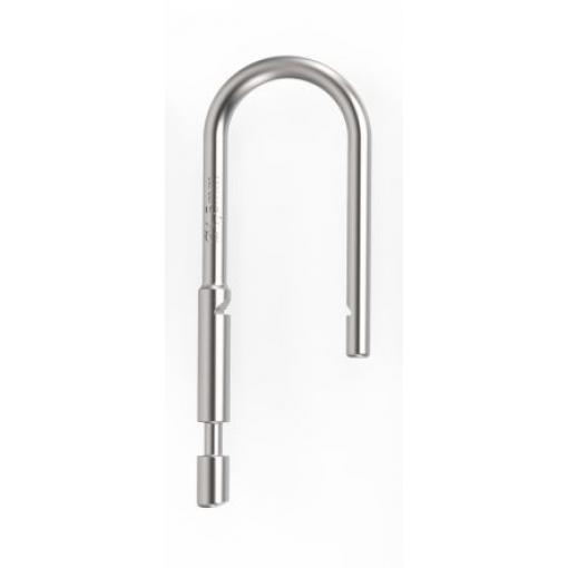 Penta Spona visacího zámku, Kov 4.5 mm třmen, Bílá, Červená, Černá, Hnědá, Oranžová, Žlutá, Zelená, Modrá