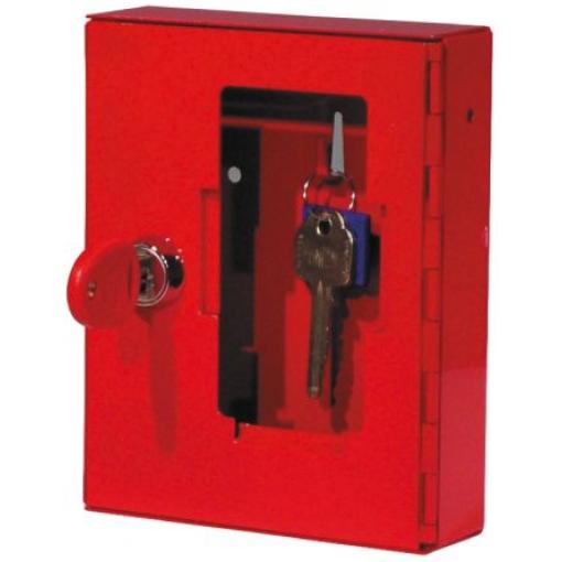 Schránka na klíče EK1A, Ocel, Červená, hloubka: 40 mm, výška: 153 mm Securikey