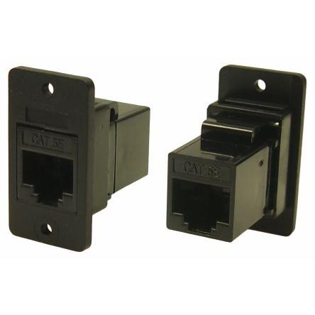 RS PRO Konektor RJ45, řada: FT Vnitřní Cat5e, počet cest: 8, Rovný, Montáž do panelu, počet portů: 1portový