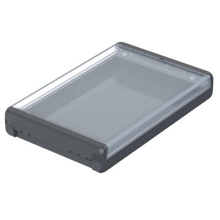 Bopla Univerzální skříň, řada: Bocube IP66, IP68 Nestíněný S přírubou barva Grafitově šedý, Šedá Polykarbonát 271 mm 80