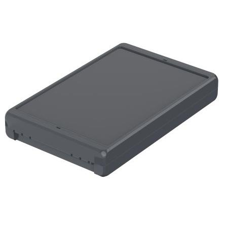 Bopla Univerzální skříň, řada: Bocube IP66, IP68 Nestíněný S přírubou barva Grafitově šedý, Šedá ABS 271 mm 40 mm 170 mm
