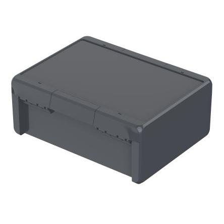 Bopla Univerzální skříň, řada: Bocube IP66, IP68 Nestíněný S přírubou barva Grafitově šedý, Šedá barva Šedá ABS 239 mm