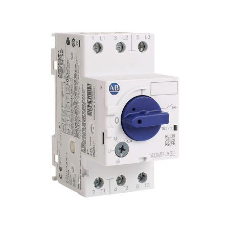 Ochranná jednotka motoru, rozsah: 140MP 2.5A 480V, 600 V 70 °C -25 °C Allen Bradley