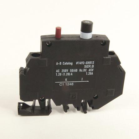 Tepelná pojistka 1A 1pólový 1492-GH Allen Bradley 1492-GH Supplementary Protectors Panel