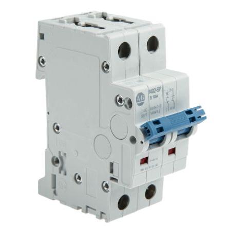 Allen Bradley Miniaturní jistič, rozsah: 1492-SP 1pólový 10A vypínací výkon 15 kA, charakteristika: Typ B, rozsah: