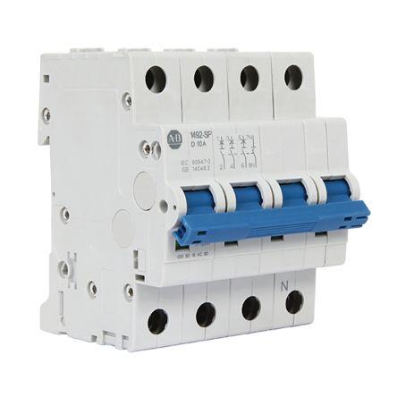 Allen Bradley Miniaturní jistič, rozsah: 1492-SPM 3pólový 50A vypínací výkon 15 kA, charakteristika: Typ C, rozsah:
