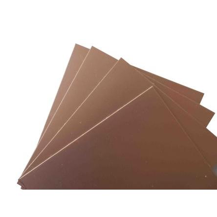CIF Mědí pokovená deska AE14 2 Epoxid FR4 s 35 μm tloušťkou mědi 210 mm