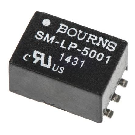 Bourns Impulzový transformátor 1:1 Povrch 3.8 h 115Ω