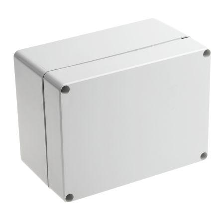 Fibox Pouzdro IP66, IP67 Nestíněný barva Šedá IK07 barva Šedá ABS 160 mm 90 mm 120 mm Polyuretan