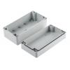 Fibox Pouzdro IP67, IP66 Nestíněný barva Šedá IK07 barva Šedá ABS 160 mm 65 mm 80 mm Polyuretan