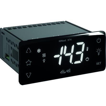 Eliwell Kontrolér, řada: ID NEXT Panel, 55 °C, -5 °C 3, počet výstupů: 3, výstup: Relé 12V, typ řízení: Zap-vyp