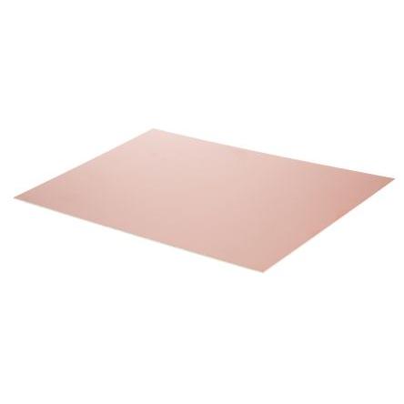 CIF Mědí pokovená deska AD20 1 Skelný laminát FR4 s 35 μm tloušťkou mědi 200 mm