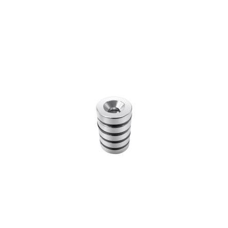 Neodymový magnet 8.3 kg, tloušťka: 5 mm 20 mm RS PRO