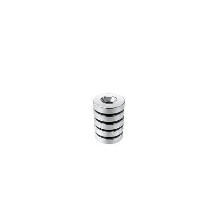 Neodymový magnet 3.08 kg, tloušťka: 3.25 mm 15.4 mm RS PRO
