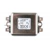 Filtr EMI, řada: FN2010, 100 nF, 250V ac/dc, 0Hz, 400 Hz, Montáž na rám 700 μH, Fast-On, 16 A, počet fází: 1, 0.74 mA,