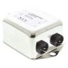 Filtr EMI, řada: FN2060, 220 nF, 250V ac/dc, 400Hz, Montáž na rám 12 mH, Fast-On, 1 A, počet fází: 1, 0.734 mA,