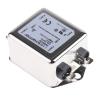 Filtr EMI, řada: FN2060, 220 nF, 250V ac/dc, 400Hz, Montáž na rám 970 μH, Fast-On, 6 A, počet fází: 1, 0.734 mA,