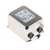 Filtr EMI, řada: FN2060, 330 nF, 250V ac/dc, 0Hz, 400 Hz, Montáž na rám 650 μH, Fast-On, 16 A, počet fází: 1, 0.734 mA,