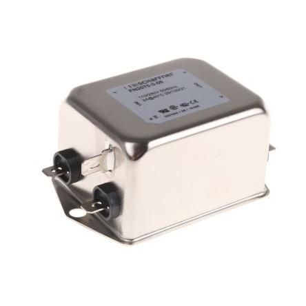Filtr EMI, řada: FN2070, 4.7 nF, 250V ac/dc, 400Hz, Montáž na rám 9.8 mH, Fast-On, 3 A, počet fází: 1, 0.734 mA,