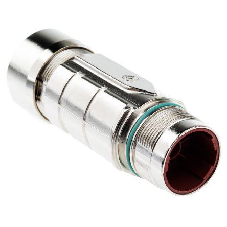 Lapp Zástrčka DIN, řada: POWER LS 1, počet kontaktů: 8, velikost: Standard, 630V, orientace těla: Rovný, IP68 26A DIN EN