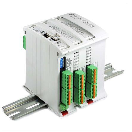 PLC procesor řada M-Duino, výstup: Digitální izolovaný výstup (24Vcc) Lišta DIN Industrial Shields 26, typ vstupní:
