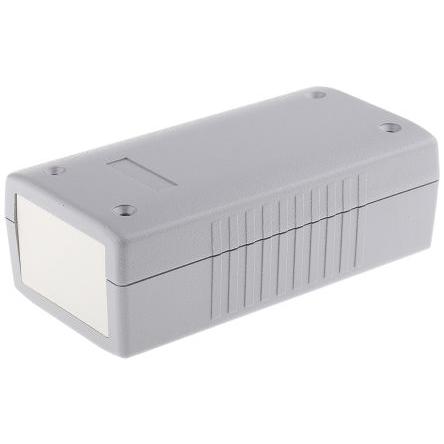RS PRO Pouzdro na přístroje, řada: G4 IP54 ABS 40 mm barva Šedá 120 mm 60 mm