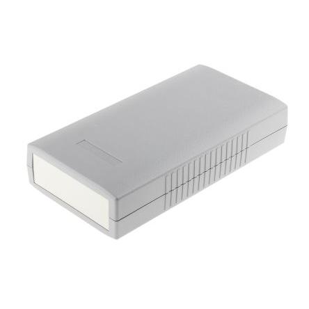 RS PRO Pouzdro na přístroje, řada: G4 IP54 ABS 40 mm barva Šedá 190 mm 100 mm