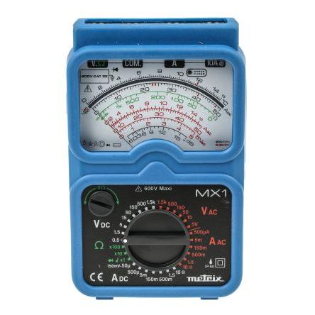 Multimetr Ruční 10 A ac, číslo modelu: MX 1 Metrix 10 A dc