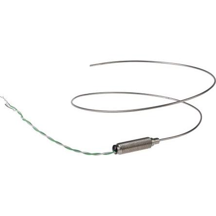 Termočlánek s minerální izolací XS 100 mm kabel typ K Nerezová ocel 316 500 mm sonda, -40 °C 1.5 mm na 1100 °C IEC, RoHS